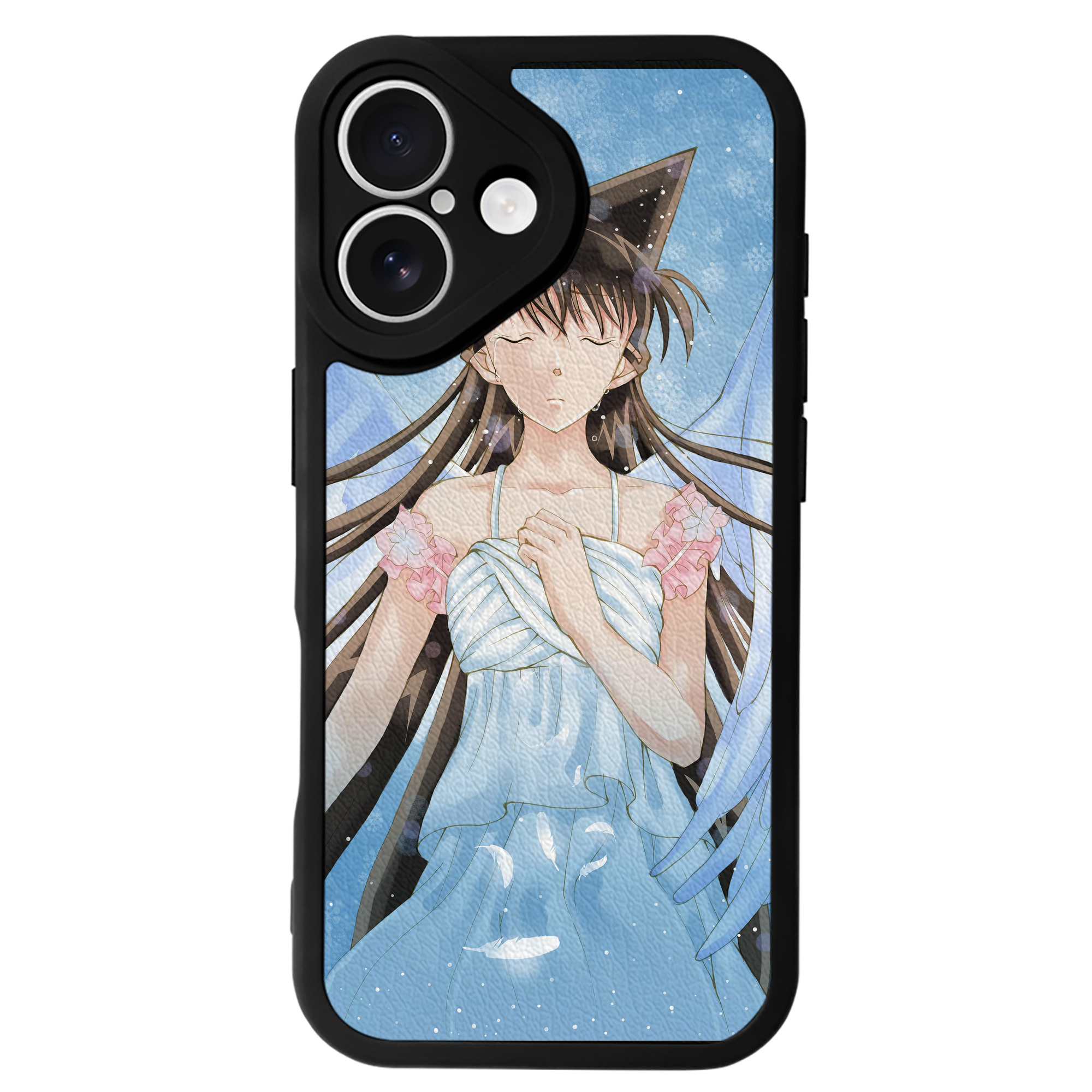 （画像用） 名探偵コナン Detective Conan 【iPhone 16シリーズ対応】シリコンスマホケース（レザー調） 材質：シリコン